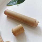 Bamboo Travel Toothbrush & Case