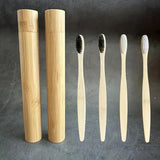 Bamboo Travel Toothbrush & Case